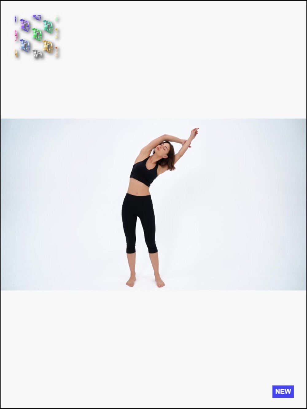 High Waisted Capri Leggings with Pockets for Yoga Gym Athletic Workout - Picture 7 of 7
